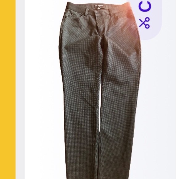 Karl Lagerfeld Paris Checkered Ankle Pants size 8 - Picture 3 of 15